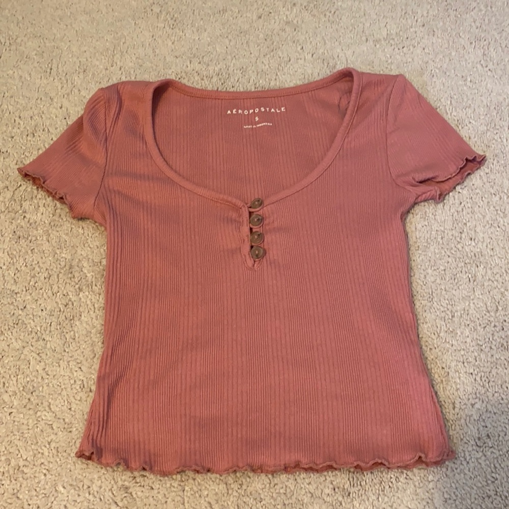 Coral Blouse